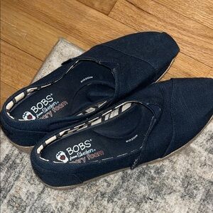 BOBS from Skechers Navy Wedges